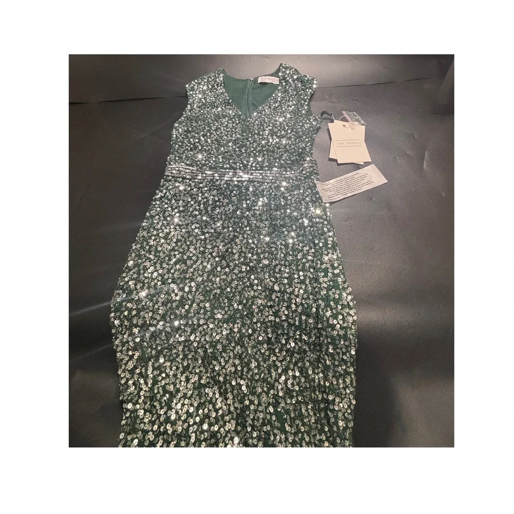 Mac Duggal dazzling floor
